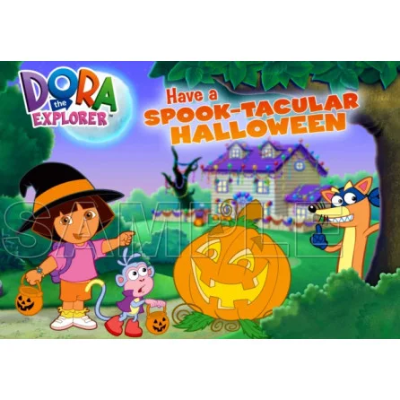 Halloween Dora DTF Iron on Transfer - Ready to Press #20 Halloween Dora DTF Iron on Transfer - Ready to Press #20