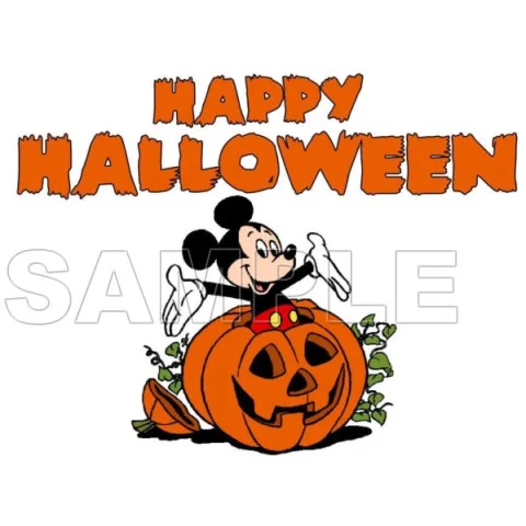 Halloween Mickey Mouse DTF Iron on Transfer - Ready to Press #6 Halloween Mickey Mouse DTF Iron on Transfer - Ready to Press #6