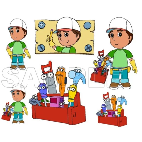 Handy Manny DTF Iron on Transfer - Ready to Press #1 Handy Manny DTF Iron on Transfer - Ready to Press #1