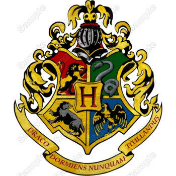 Harry Potter  Hogwarts  DTF Iron on Transfer - Ready to Press #2