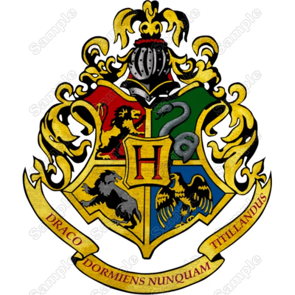 Harry Potter Hogwarts DTF Iron on Transfer - Ready to Press #2 Harry Potter Hogwarts DTF Iron on Transfer - Ready to Press #2