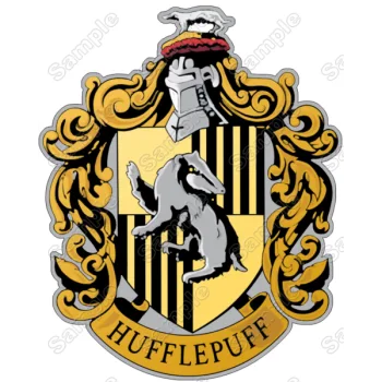 Harry Potter  Hufflepuff   DTF Iron on Transfer - Ready to Press 