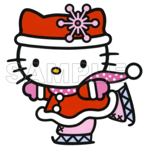 Hello Kitty Christmas DTF Iron on Transfer - Ready to Press #27 Hello Kitty Christmas DTF Iron on Transfer - Ready to Press #27