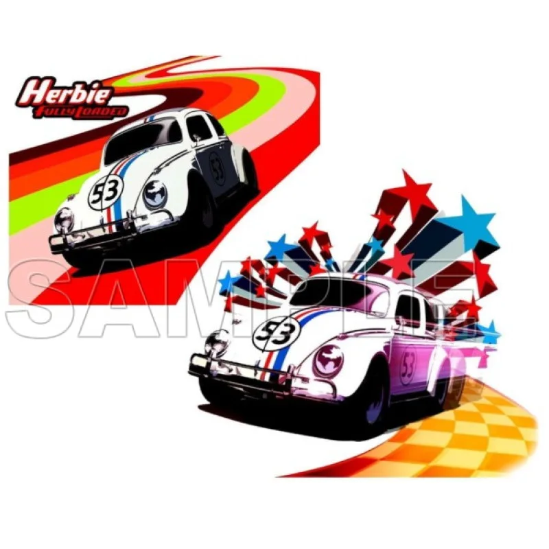 Herbie Fully Loaded DTF Iron on Transfer - Ready to Press #1 Herbie Fully Loaded DTF Iron on Transfer - Ready to Press #1