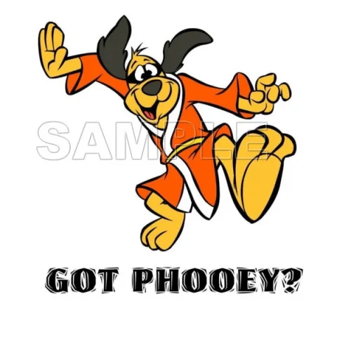 Hong Kong Phooey DTF Iron on Transfer - Ready to Press #1 Hong Kong Phooey DTF Iron on Transfer - Ready to Press #1