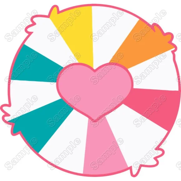 Hopeful Heart Bear Care Bears Tummies Costume DTF Iron on Transfer - Ready to Press Hopeful Heart Bear Care Bears Tummies Costume DTF Iron on Transfer - Ready to Press