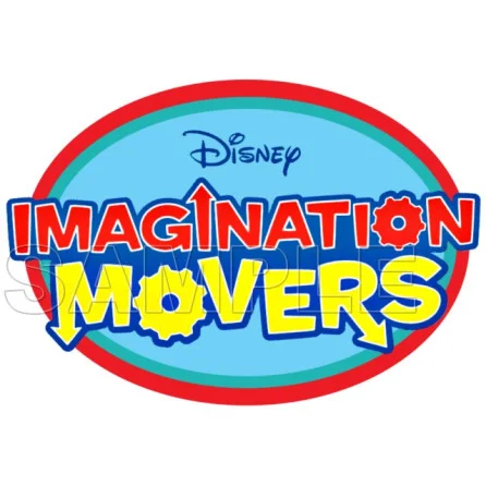 Imagination Movers Logo  DTF Iron on Transfer  - Ready to Press  #4