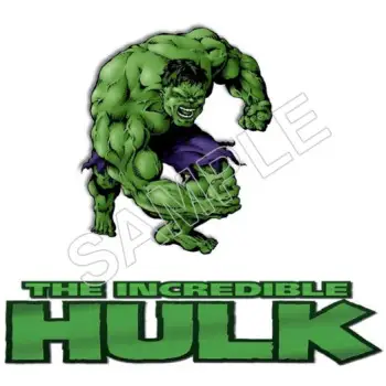 Incredible hulk DTF Iron on Transfer - Ready to Press #4