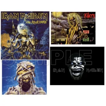 Iron Maiden DTF Iron on Transfer - Ready to Press #6
