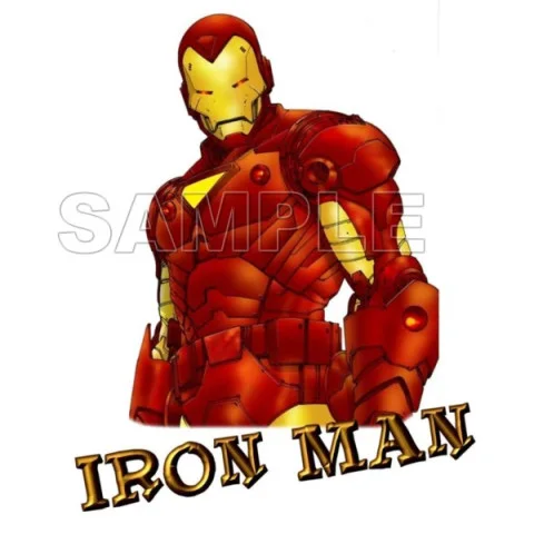 Iron Man DTF Iron on Transfer - Ready to Press #2 Iron Man DTF Iron on Transfer - Ready to Press #2