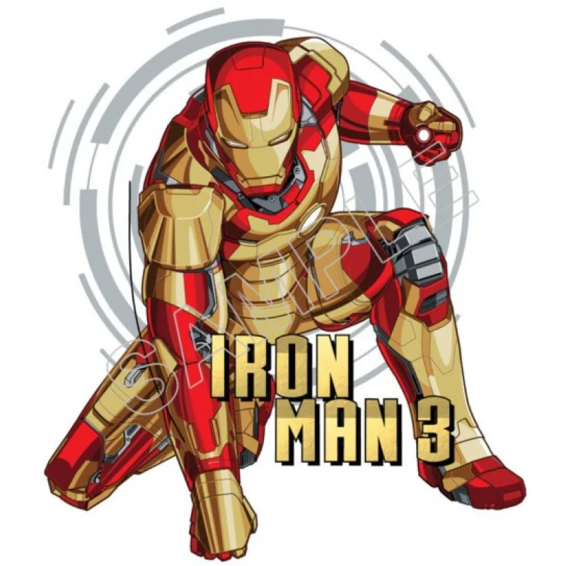 Iron Man DTF Iron on Transfer - Ready to Press #38 Iron Man DTF Iron on Transfer - Ready to Press #38