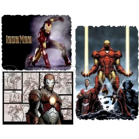 Iron Man DTF Iron on Transfer - Ready to Press #5 Iron Man DTF Iron on Transfer - Ready to Press #5