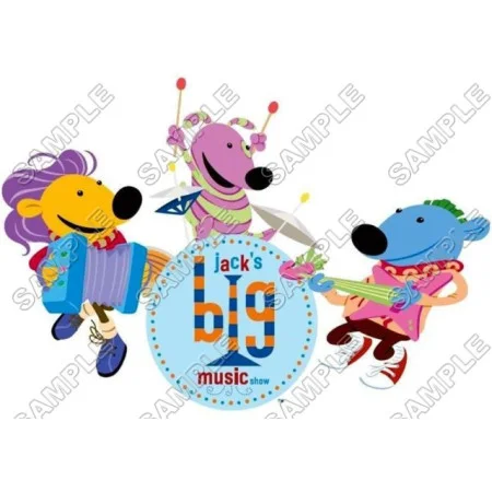 Jacks Big Music Show DTF Iron on Transfer - Ready to Press #1