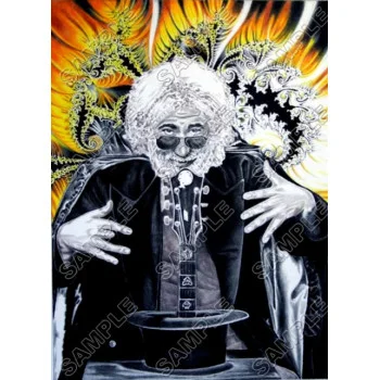 Jerry Garcia Grateful Dead DTF Iron on Transfer  - Ready to Press #4