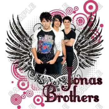 Jonas Brothers DTF  Iron on Transfer - Ready to Press  #2