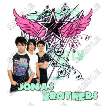 Jonas Brothers DTF  Iron on Transfer - Ready to Press  #3