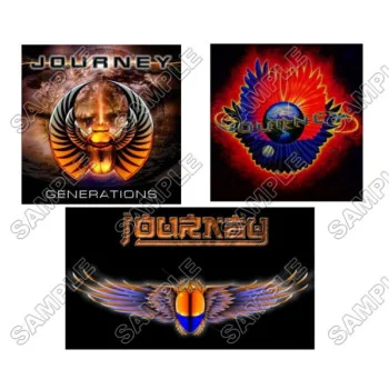Journey (band) DTF Iron on Transfer  - Ready to Press  #2