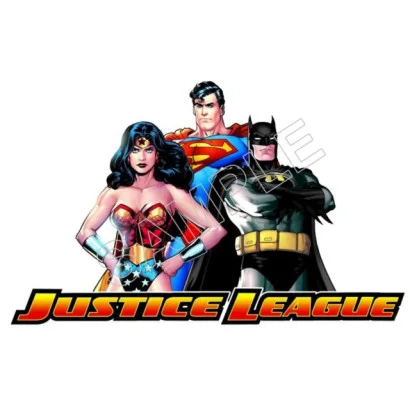 Justice League Super Heroes DTF Iron on Transfer - Ready to Press #5 Justice League Super Heroes DTF Iron on Transfer - Ready to Press #5