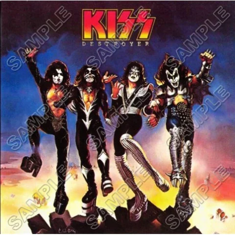 KISS ( Band ) DTF Iron on Transfer - Ready to Press #1 KISS ( Band ) DTF Iron on Transfer - Ready to Press #1
