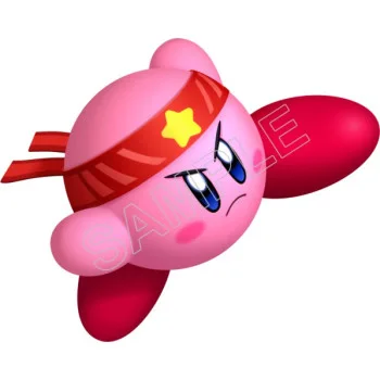 Kirby Fighter  DTF Iron on Transfer  - Ready to Press  #13