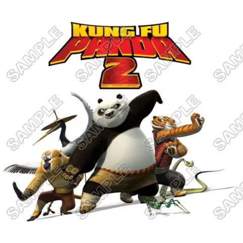 Kung Fu Panda DTF Iron on Transfer - Ready to Press #5 Kung Fu Panda DTF Iron on Transfer - Ready to Press #5