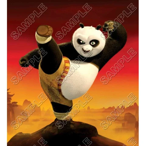 Kung Fu Panda DTF Iron on Transfer - Ready to Press #7 Kung Fu Panda DTF Iron on Transfer - Ready to Press #7
