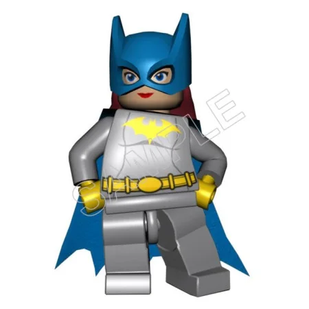 Lego Game Batman Batgirl DTF Iron on Transfer - Ready to Press #10 Lego Game Batman Batgirl DTF Iron on Transfer - Ready to Press #10