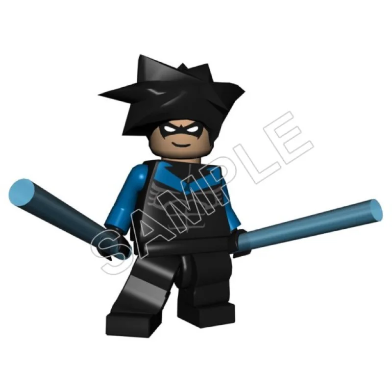 Lego Game Batman Night Wing DTF Iron on Transfer - Ready to Press #9 Lego Game Batman Night Wing DTF Iron on Transfer - Ready to Press #9