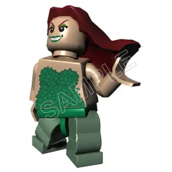 Lego Game Batman Poison Ivy  DTF Iron on Transfer  - Ready to Press  #16