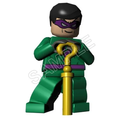 Lego Game Batman Riddler DTF Iron on Transfer - Ready to Press #15 Lego Game Batman Riddler DTF Iron on Transfer - Ready to Press #15
