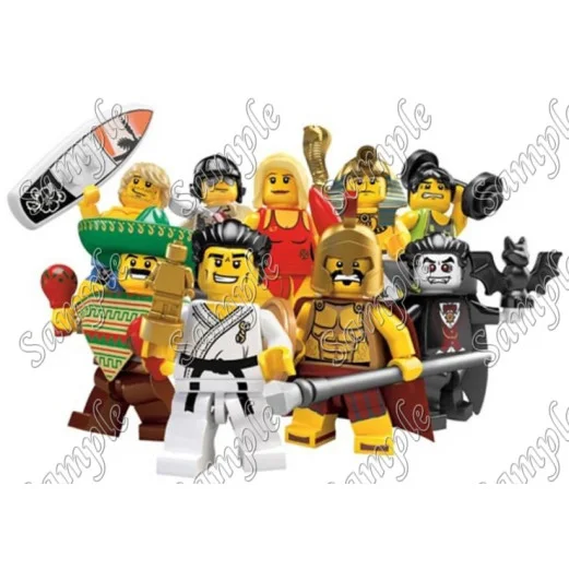 Lego Movie Characters DTF Iron on Transfer - Ready to Press #4 Lego Movie Characters DTF Iron on Transfer - Ready to Press #4