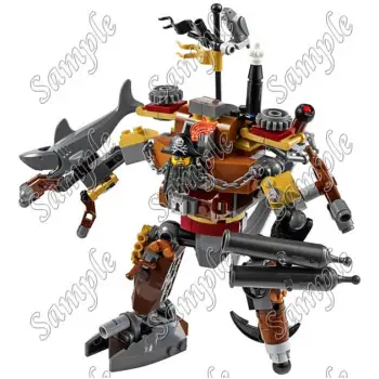 Lego Movie Metalbeard  DTF Iron on Transfer  - Ready to Press  #3