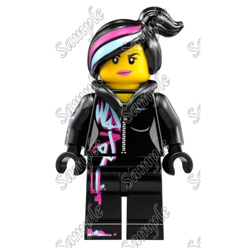 Lego Movie Wyldstyle DTF Iron on Transfer - Ready to Press #2 Lego Movie Wyldstyle DTF Iron on Transfer - Ready to Press #2