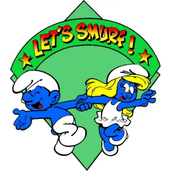 Let's Smurf  DTF Iron on Transfer - Ready to Press #22
