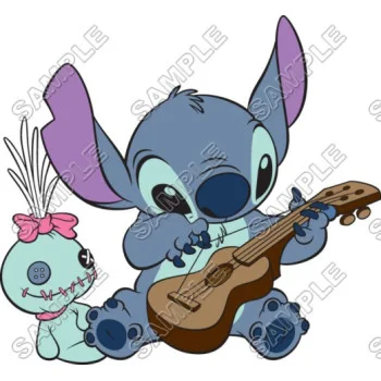 Lilo & Stitch  DTF Iron on Transfer - Ready to Press #1