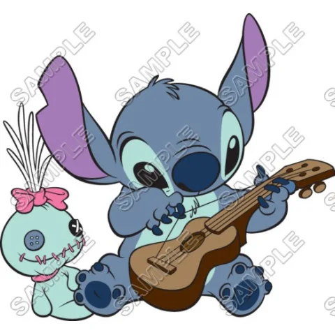 Lilo & Stitch DTF Iron on Transfer - Ready to Press #1 Lilo & Stitch DTF Iron on Transfer - Ready to Press #1