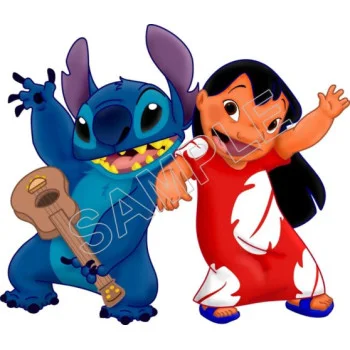 Lilo & Stitch DTF Iron on Transfer - Ready to Press #10