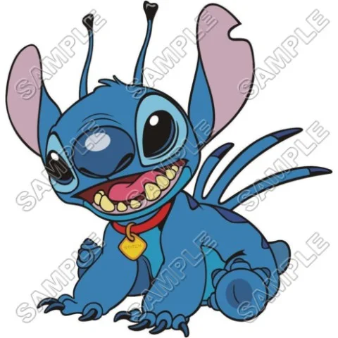 Lilo & Stitch DTF Iron on Transfer - Ready to Press #12 Lilo & Stitch DTF Iron on Transfer - Ready to Press #12