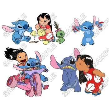 Lilo & Stitch DTF Iron on Transfer - Ready to Press #15