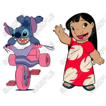 Lilo & Stitch DTF Iron on Transfer - Ready to Press #16
