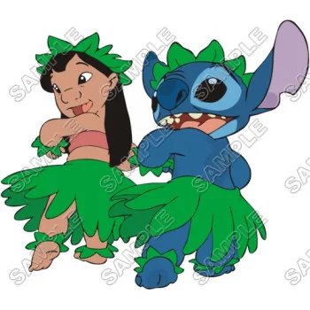 Lilo & Stitch  DTF Iron on Transfer - Ready to Press #9