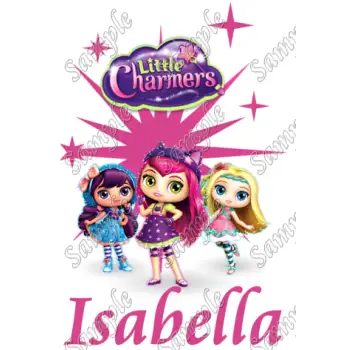 Little Charmers  Personalized  Custom  DTF Iron on Transfer - Ready to Press #2