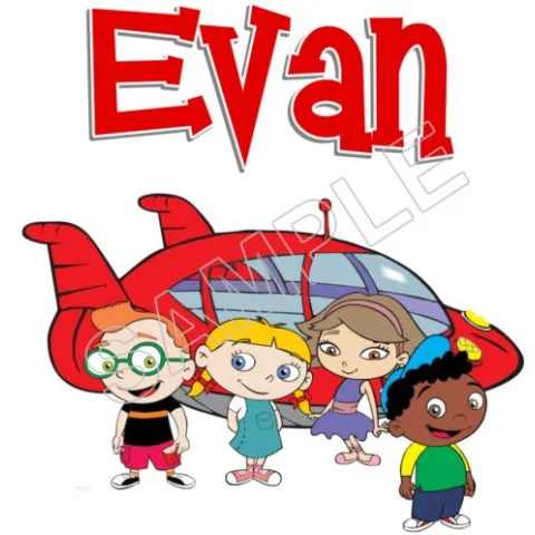Little Einsteins Personalized Custom DTF Iron on Transfer - Ready to Press #61 Little Einsteins Personalized Custom DTF Iron on Transfer - Ready to Press #61