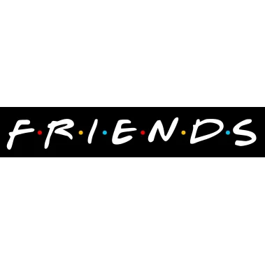 Logo Friends DTF Iron on Transfer Logo Friends DTF Iron on Transfer