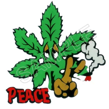 Marijuana  DTF Iron on Transfer - Ready to Press #1