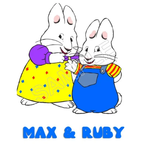 Max and Ruby DTF Iron on Transfer - Ready to Press #10 Max and Ruby DTF Iron on Transfer - Ready to Press #10