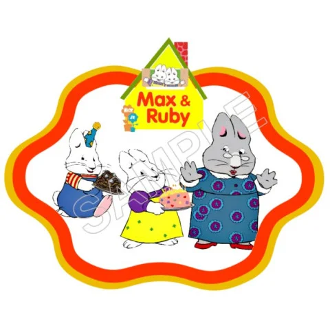Max and Ruby DTF Iron on Transfer - Ready to Press #6
