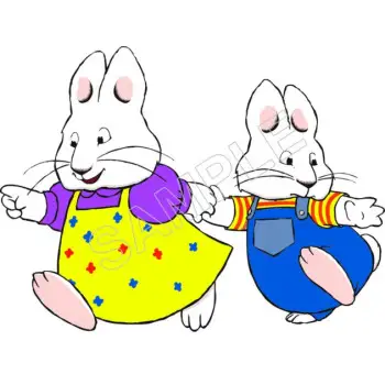 Max and Ruby DTF Iron on Transfer - Ready to Press #7