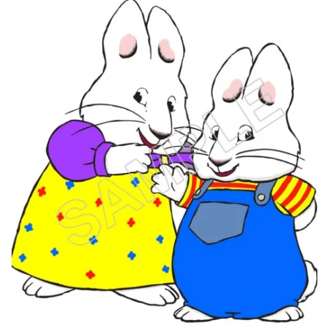 Max and Ruby DTF Iron on Transfer - Ready to Press #8