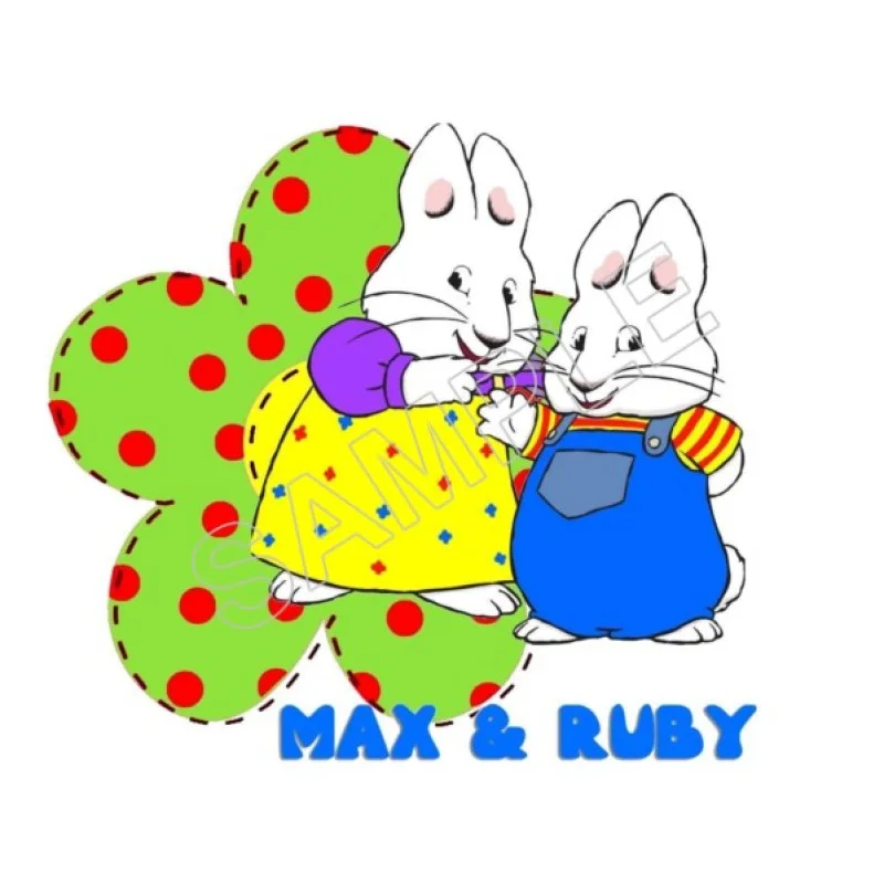 Max and Ruby DTF Iron on Transfer - Ready to Press #9 Max and Ruby DTF Iron on Transfer - Ready to Press #9